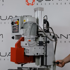 NTM 350-S: 14" Semi-Auto, Double-Column Cold Saw (4-5/8" Round Tube Capacity)