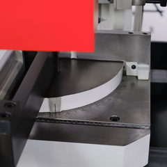 NTM 350-S: 14" Semi-Auto, Double-Column Cold Saw (4-5/8" Round Tube Capacity)