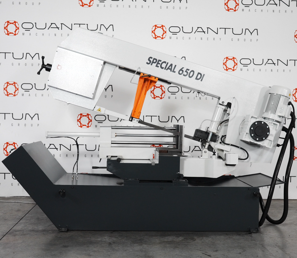 S 650 DI: Semi-Automatic Band Saw with Variable Speed Inverter (18" Round Tube Capacity)