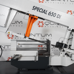 S 650 DI: Semi-Automatic Band Saw with Variable Speed Inverter (18" Round Tube Capacity)