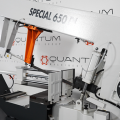 S 650 DI: Semi-Automatic Band Saw with Variable Speed Inverter (18" Round Tube Capacity)