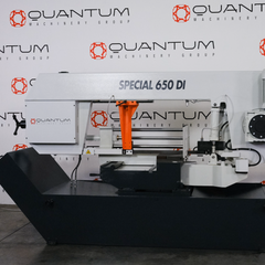 S 650 DI: Semi-Automatic Band Saw with Variable Speed Inverter (18" Round Tube Capacity)