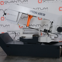 S 650 DI: Semi-Automatic Band Saw with Variable Speed Inverter (18" Round Tube Capacity)